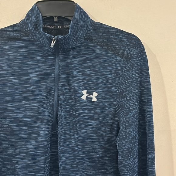 Under Armour Men's Threadborne Seamless 1/4 Zip Size S - Picture 3 of 8